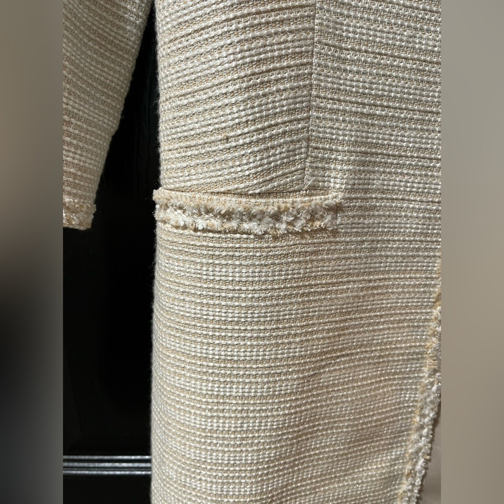 NEW DeLuxe By It Boucle Long Line Jacket NWT - Picture 3 of 8